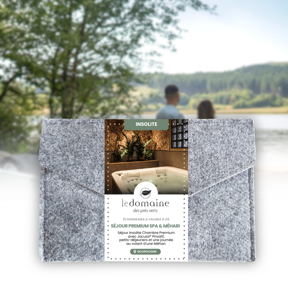 Coffret Cadeau Séjour PREMIUM au Choix & Méhari • Spa Privatif
